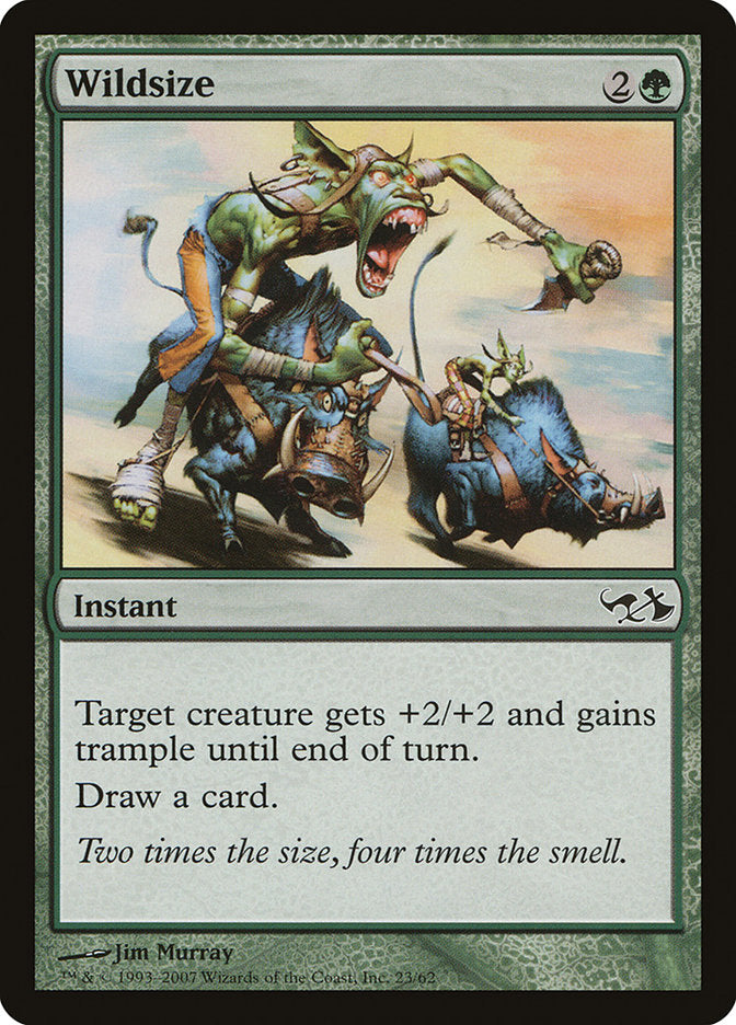Wildsize [Duel Decks: Elves vs. Goblins] | Card Citadel