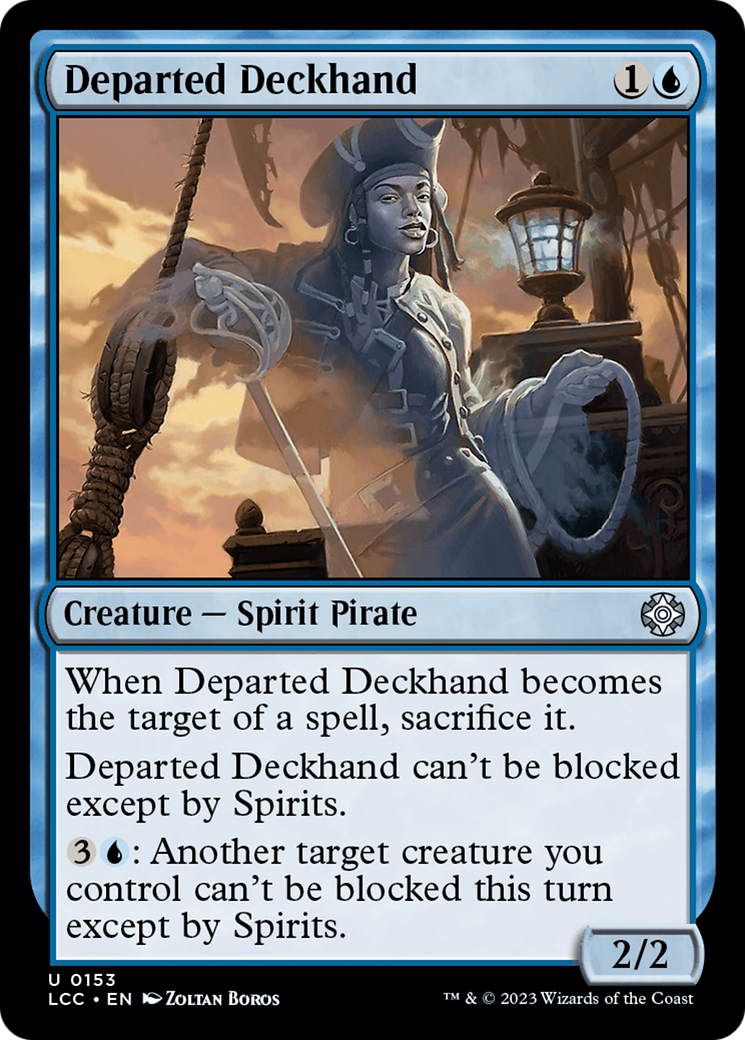 Departed Deckhand [The Lost Caverns of Ixalan Commander] | Card Citadel