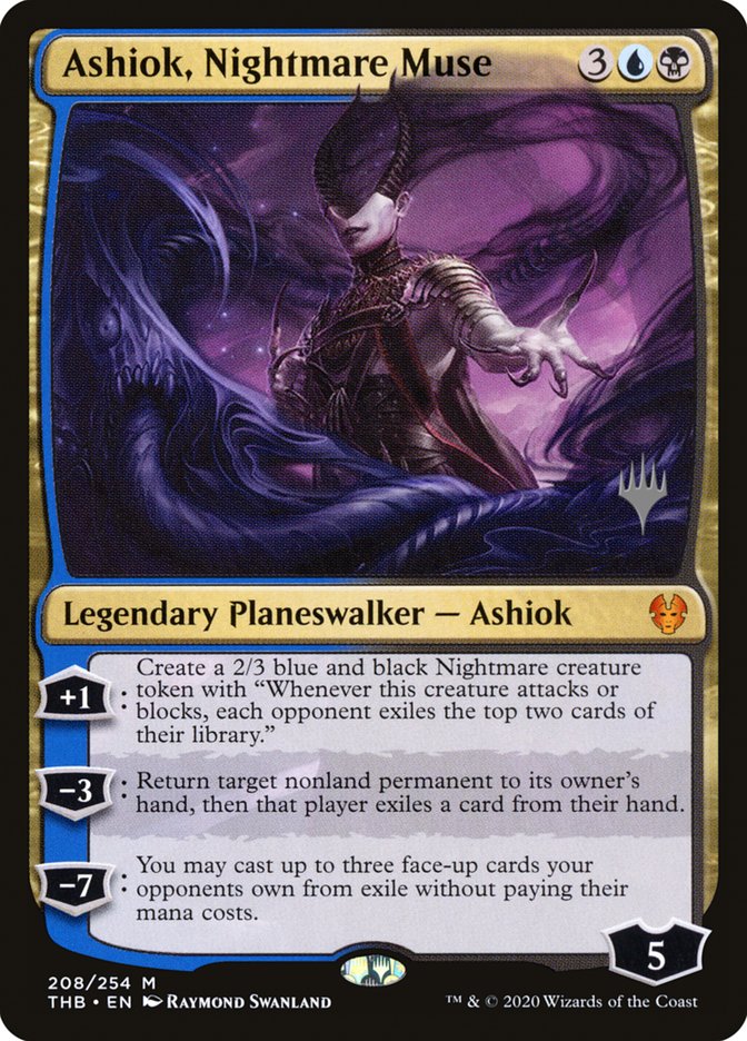 Ashiok, Nightmare Muse (Promo Pack) [Theros Beyond Death Promos] | Card Citadel
