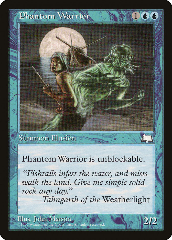 Phantom Warrior [Weatherlight] | Card Citadel