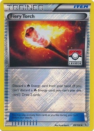Fiery Torch (89/106) (League Promo) [XY: Flashfire] | Card Citadel