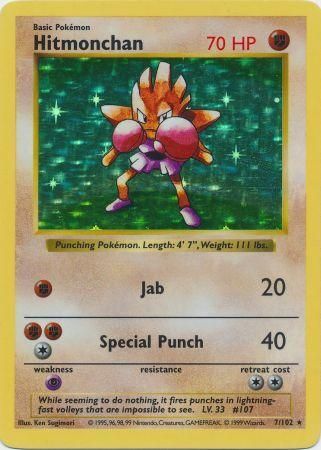 Hitmonchan (7/102) [Base Set Shadowless Unlimited] | Card Citadel