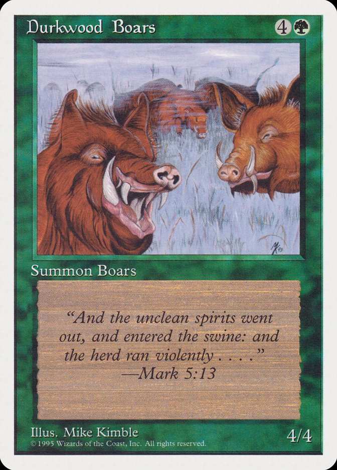 Durkwood Boars [Rivals Quick Start Set] | Card Citadel