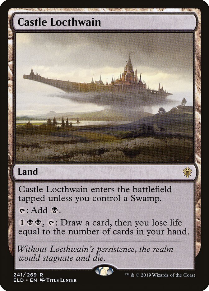 Castle Locthwain [Throne of Eldraine] | Card Citadel