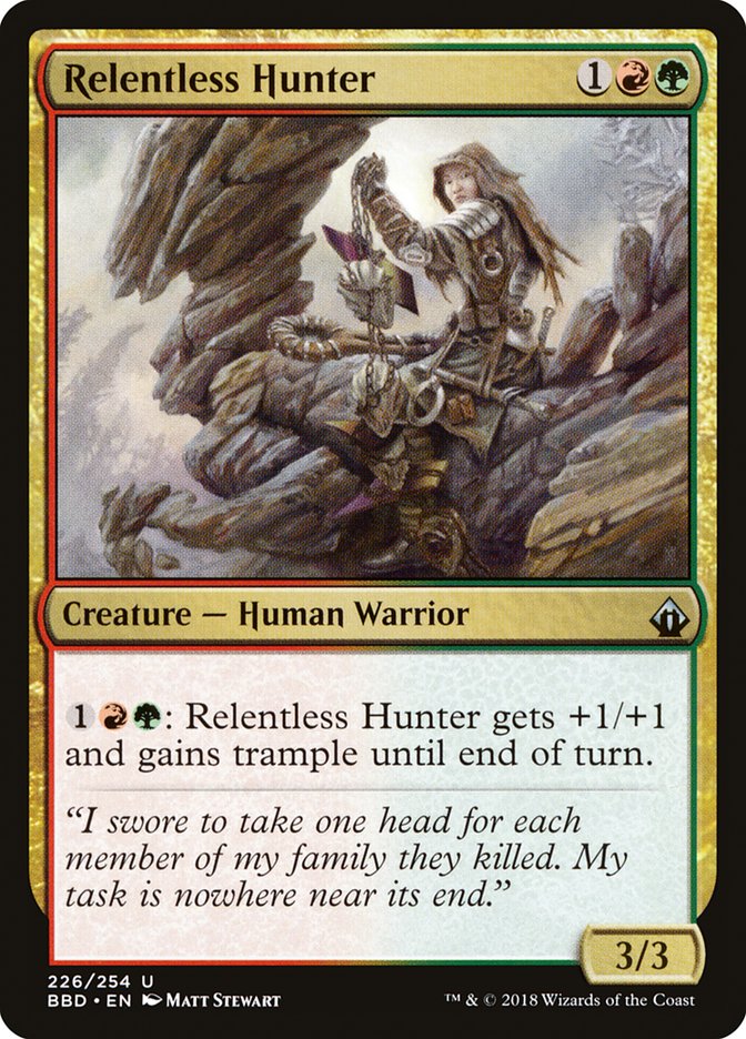 Relentless Hunter [Battlebond] | Card Citadel