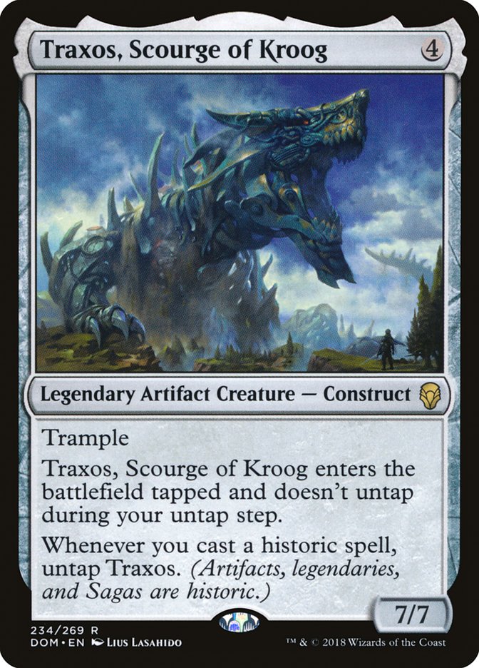 Traxos, Scourge of Kroog [Dominaria] | Card Citadel