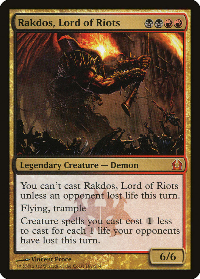 Rakdos, Lord of Riots [Return to Ravnica] | Card Citadel