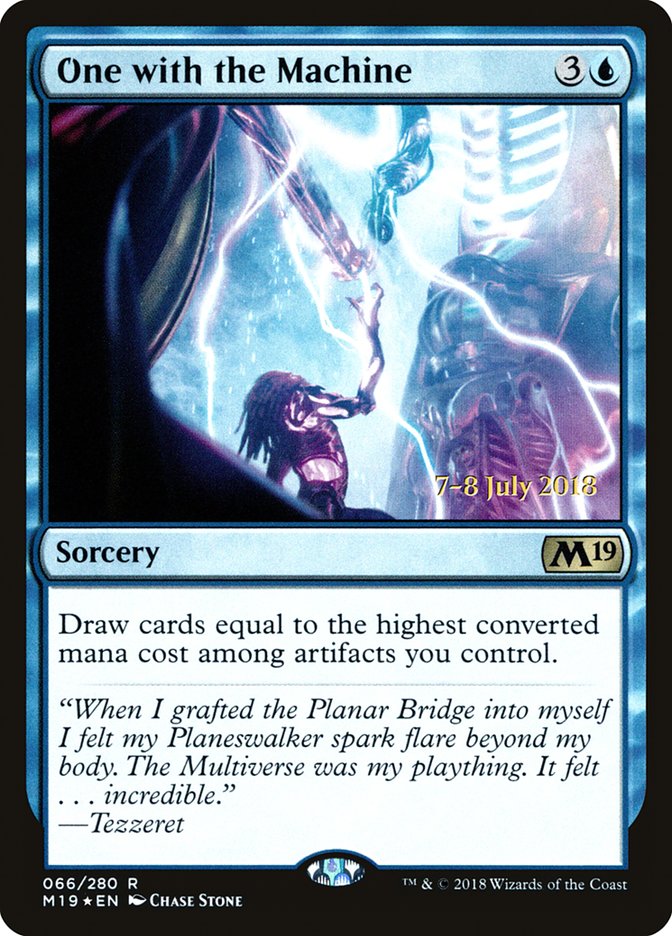 One with the Machine  [Core Set 2019 Prerelease Promos] | Card Citadel