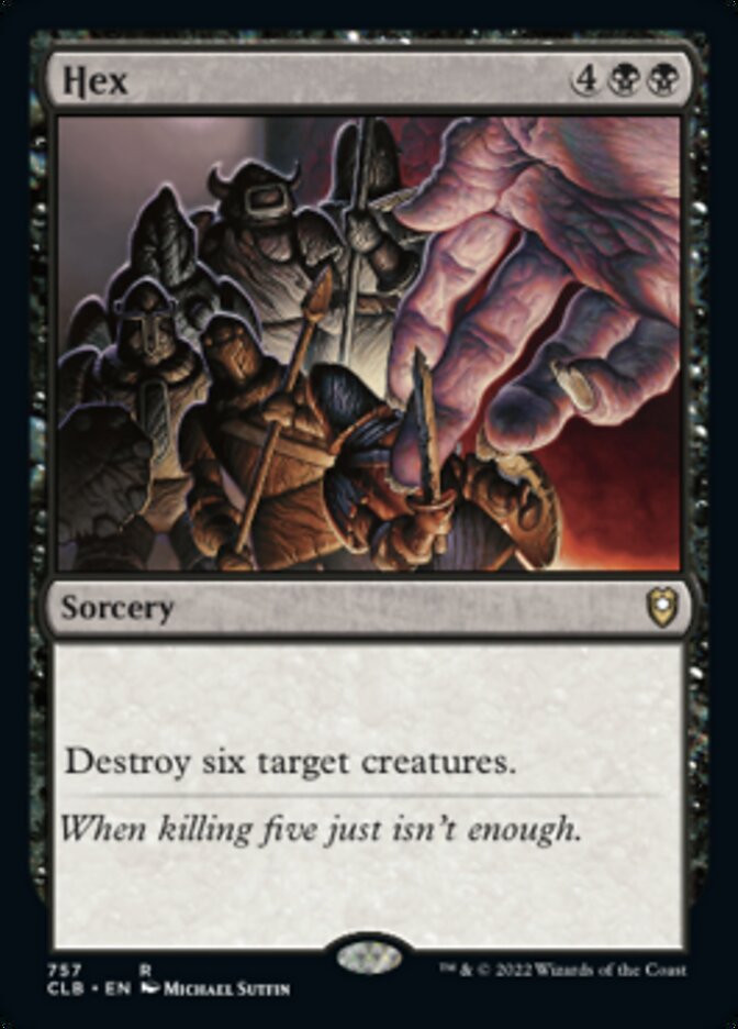 Hex [Commander Legends: Battle for Baldur's Gate] | Card Citadel