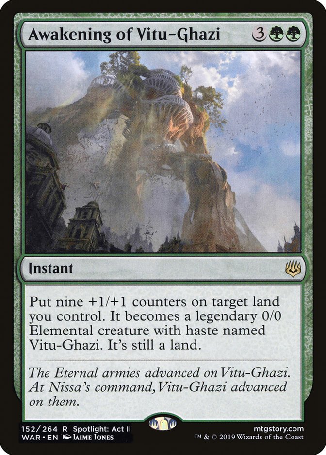 Awakening of Vitu-Ghazi [War of the Spark] | Card Citadel