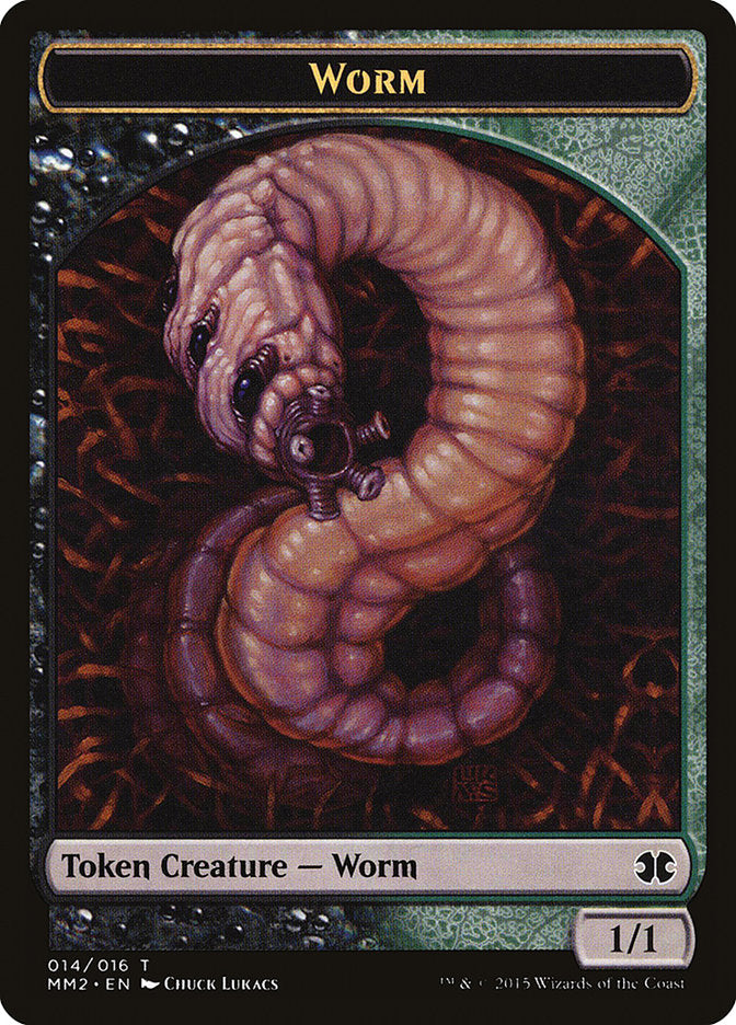 Worm [Modern Masters 2015 Tokens] | Card Citadel