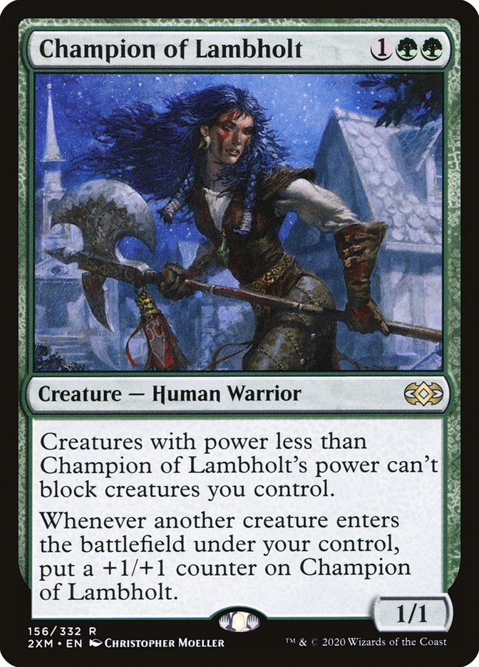 Champion of Lambholt [Double Masters] | Card Citadel