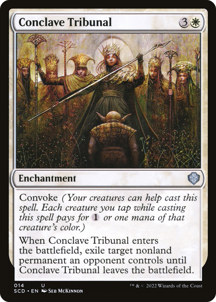 Conclave Tribunal [Starter Commander Decks] | Card Citadel