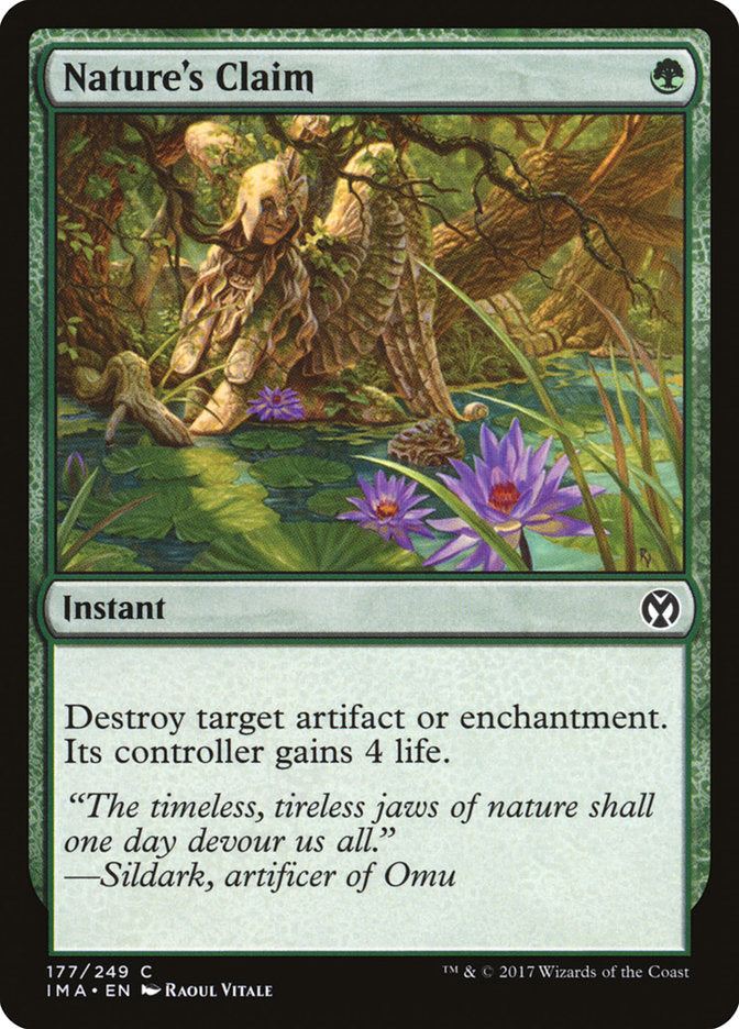 Nature's Claim [Iconic Masters] | Card Citadel