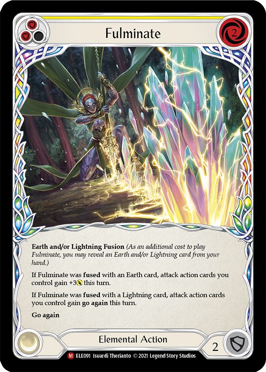 Fulminate [ELE091] (Tales of Aria)  1st Edition Normal | Card Citadel