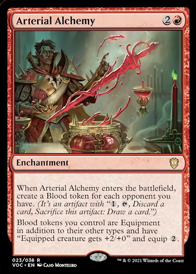 Arterial Alchemy [Innistrad: Crimson Vow Commander] | Card Citadel