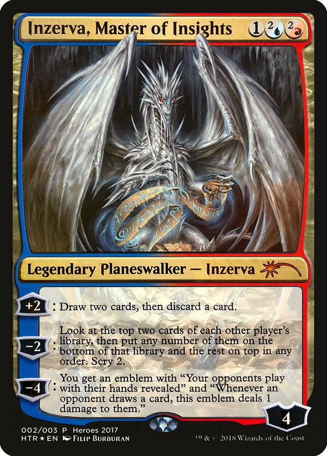 Inzerva, Master of Insights [Unique and Miscellaneous Promos] | Card Citadel