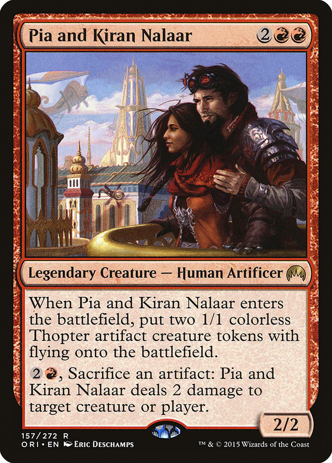 Pia and Kiran Nalaar [Magic Origins] | Card Citadel