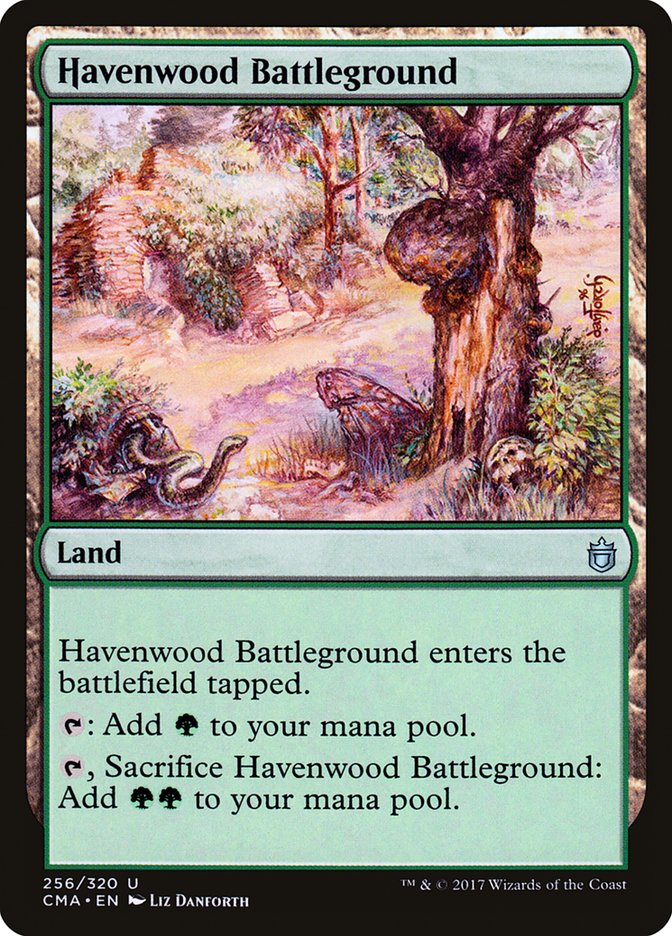 Havenwood Battleground [Commander Anthology] | Card Citadel