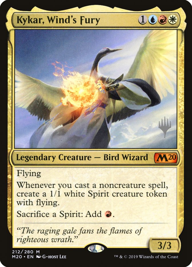 Kykar, Wind's Fury [Core Set 2020 Promos] | Card Citadel