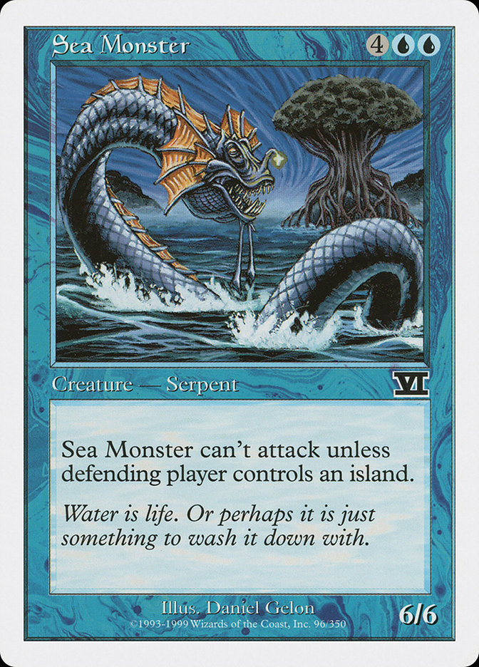 Sea Monster [Classic Sixth Edition] | Card Citadel