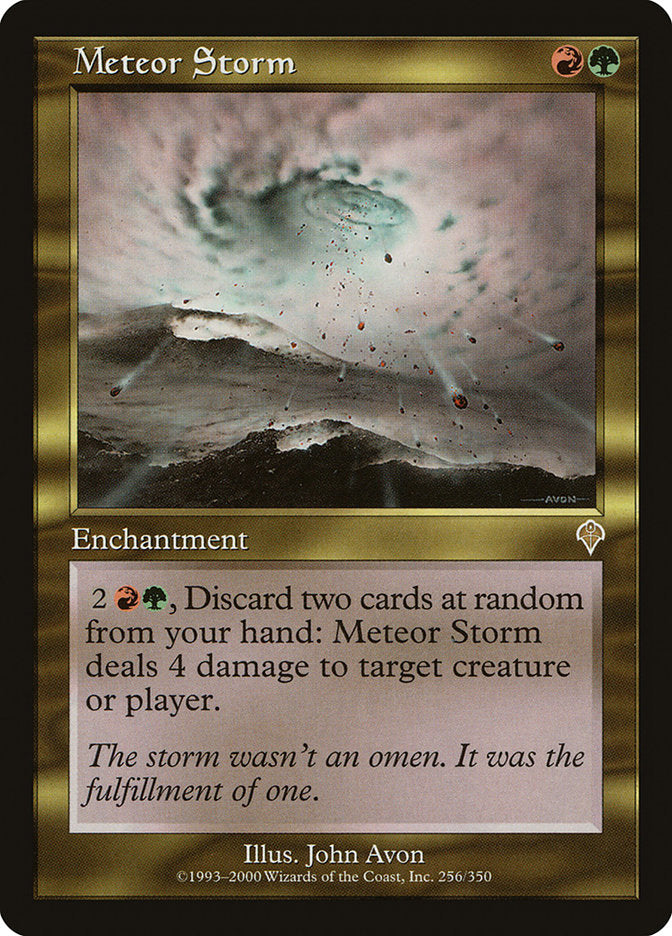 Meteor Storm [Invasion] | Card Citadel