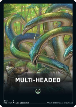 Multi-Headed Theme Card [Jumpstart 2022 Front Cards] | Card Citadel