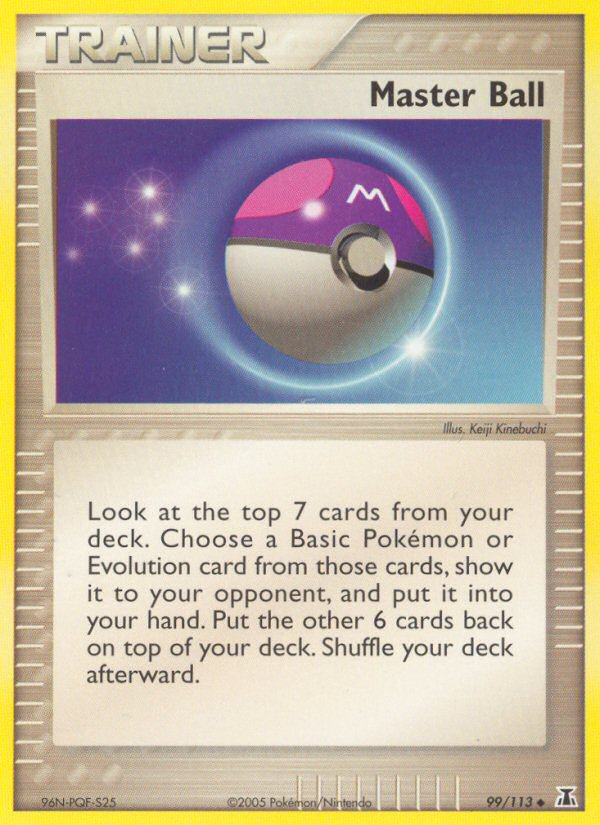 Master Ball (99/113) [EX: Delta Species] | Card Citadel