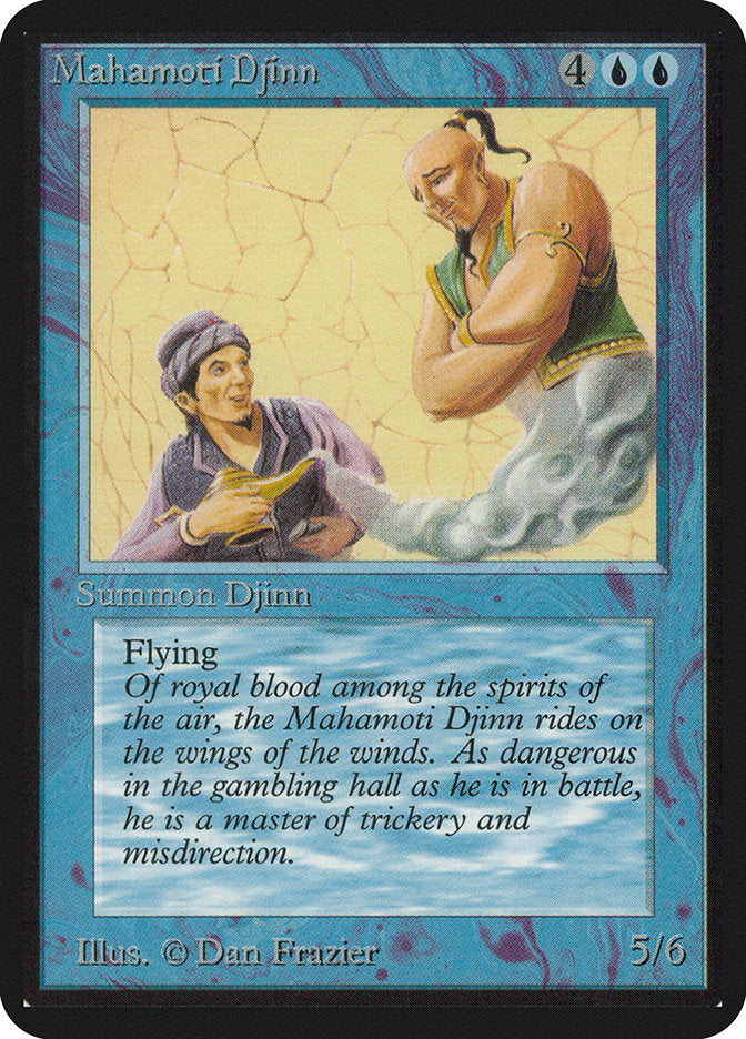 Mahamoti Djinn [Limited Edition Alpha] | Card Citadel