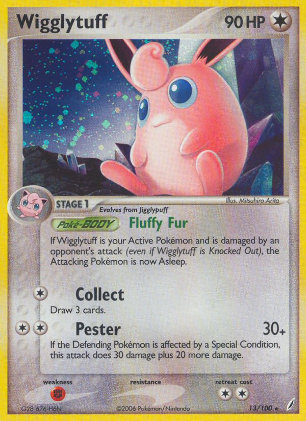 Wigglytuff (13/100) [EX: Crystal Guardians] | Card Citadel