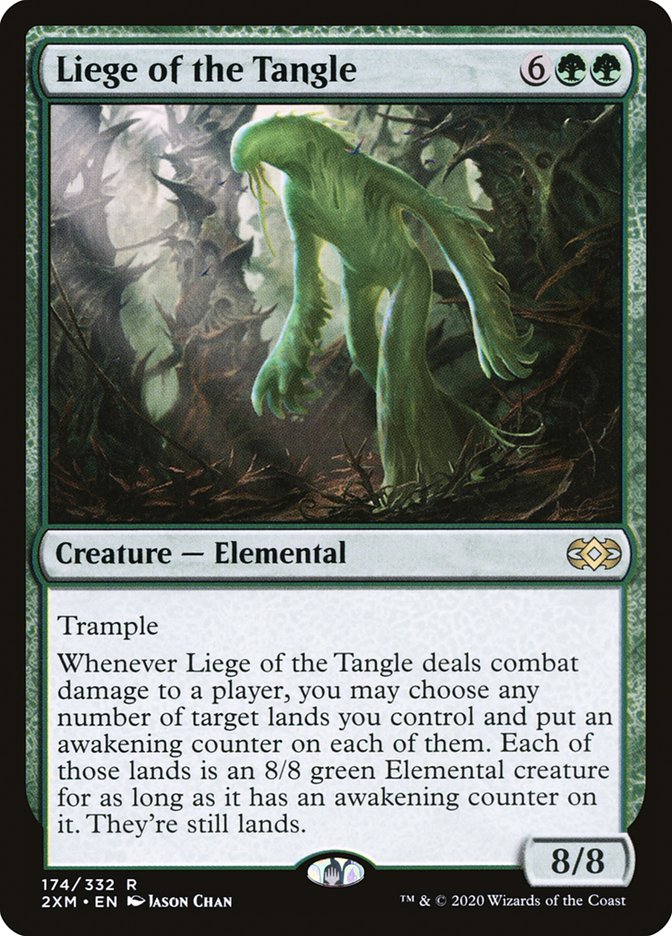 Liege of the Tangle [Double Masters] | Card Citadel