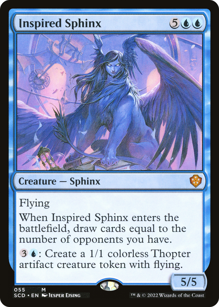 Inspired Sphinx [Starter Commander Decks] | Card Citadel