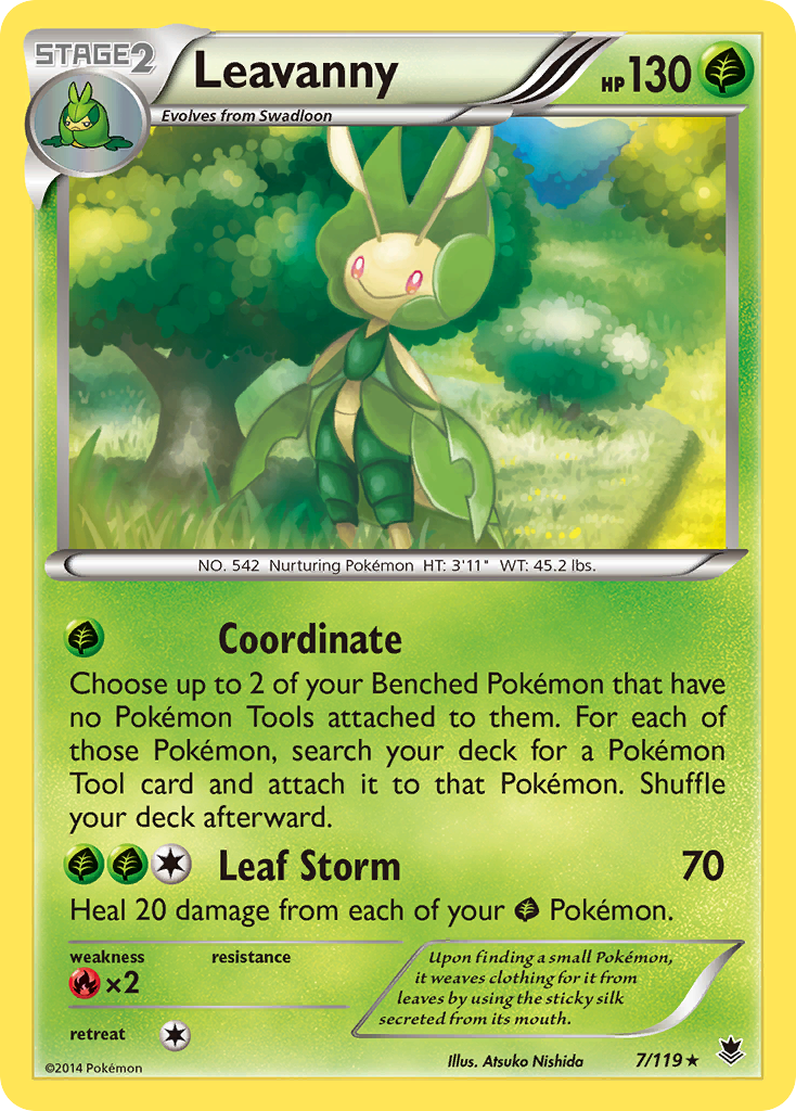 Leavanny (7/119) [XY: Phantom Forces] | Card Citadel