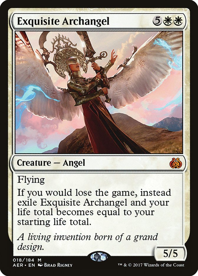 Exquisite Archangel [Aether Revolt] | Card Citadel