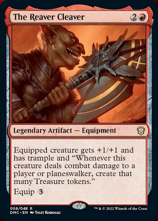 The Reaver Cleaver [Dominaria United Commander] | Card Citadel