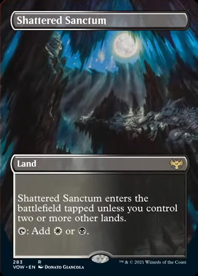 Shattered Sanctum (Borderless) [Innistrad: Crimson Vow] | Card Citadel