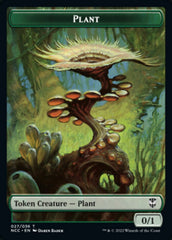 Plant // Citizen Double-sided Token [Streets of New Capenna Commander Tokens] | Card Citadel