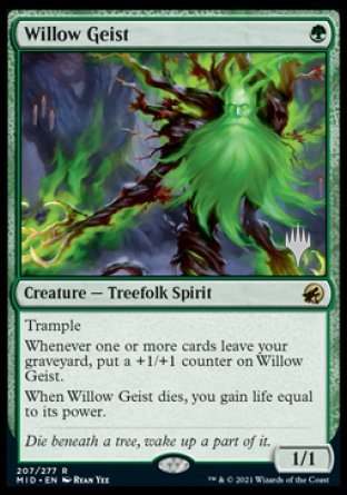 Willow Geist (Promo Pack) [Innistrad: Midnight Hunt Promos] | Card Citadel