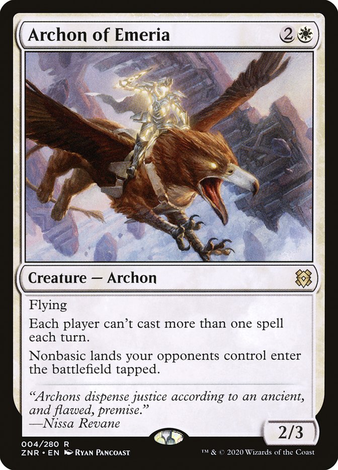Archon of Emeria [Zendikar Rising] | Card Citadel