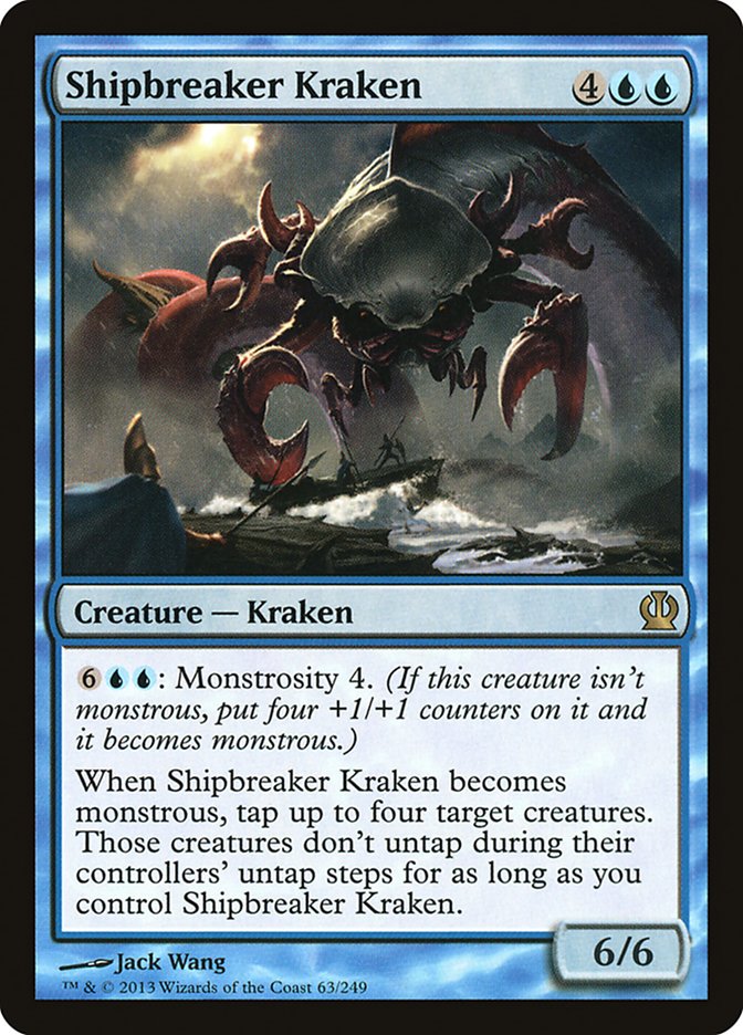 Shipbreaker Kraken [Theros] | Card Citadel