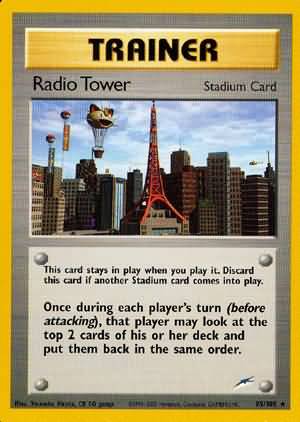 Radio Tower (95/105) [Neo Destiny Unlimited] | Card Citadel