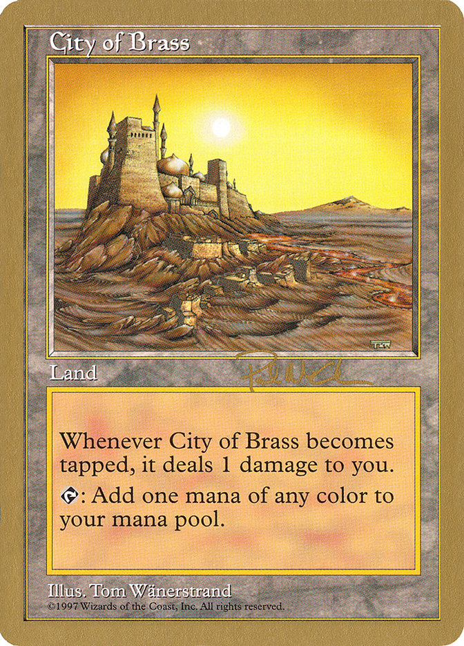 City of Brass (Paul McCabe) [World Championship Decks 1997] | Card Citadel