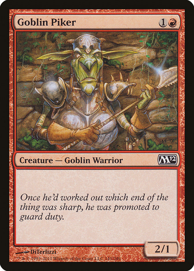 Goblin Piker [Magic 2012] | Card Citadel