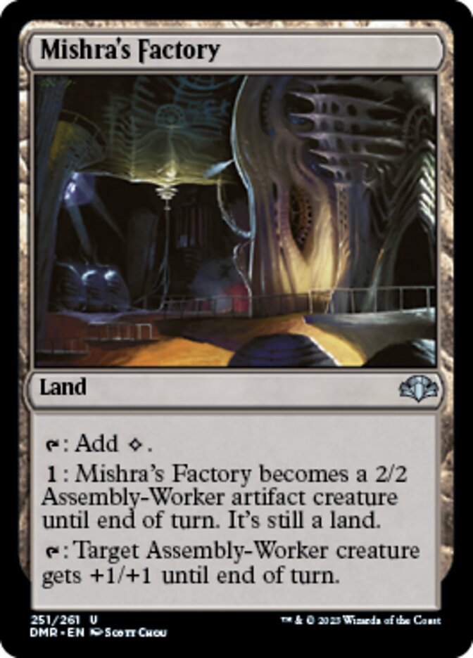 Mishra's Factory [Dominaria Remastered] | Card Citadel