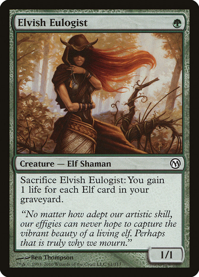 Elvish Eulogist [Duels of the Planeswalkers] | Card Citadel