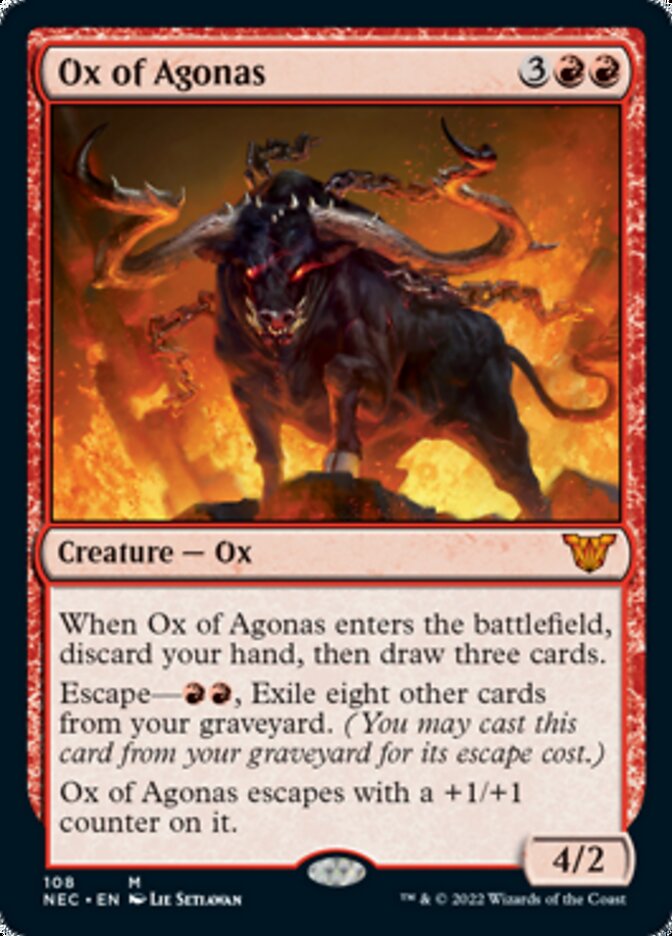 Ox of Agonas [Kamigawa: Neon Dynasty Commander] | Card Citadel