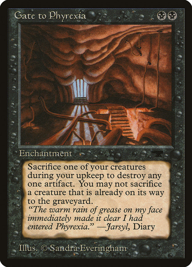 Gate to Phyrexia [Antiquities] | Card Citadel