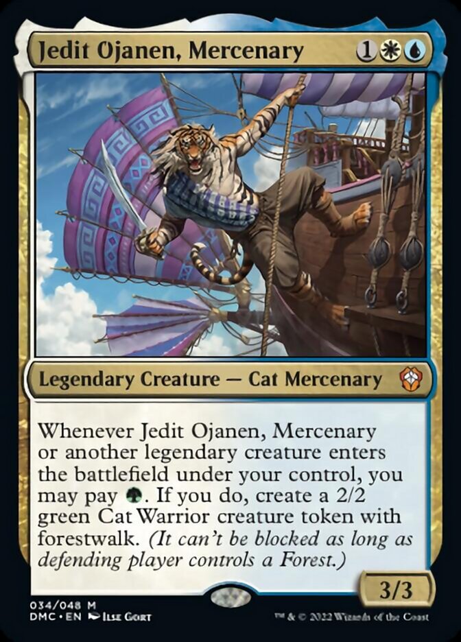 Jedit Ojanen, Mercenary [Dominaria United Commander] | Card Citadel