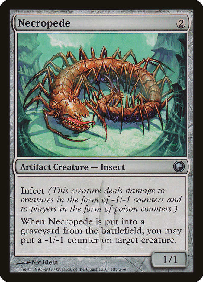 Necropede [Scars of Mirrodin] | Card Citadel