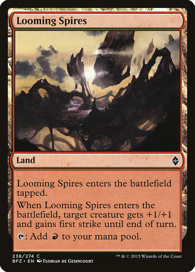 Looming Spires [Battle for Zendikar] | Card Citadel